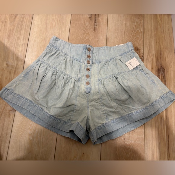 We The Free Fleur Denim Shorts - Picture 3 of 8